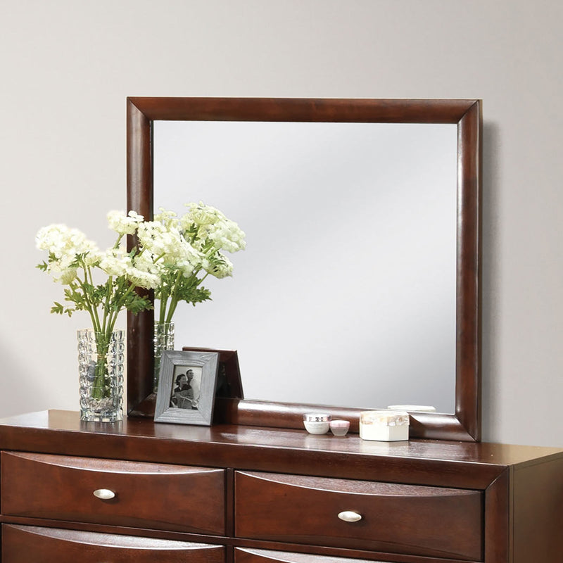 Zosimo Dark Cherry 5 Pc. Queen Bedroom Set w/ Chest