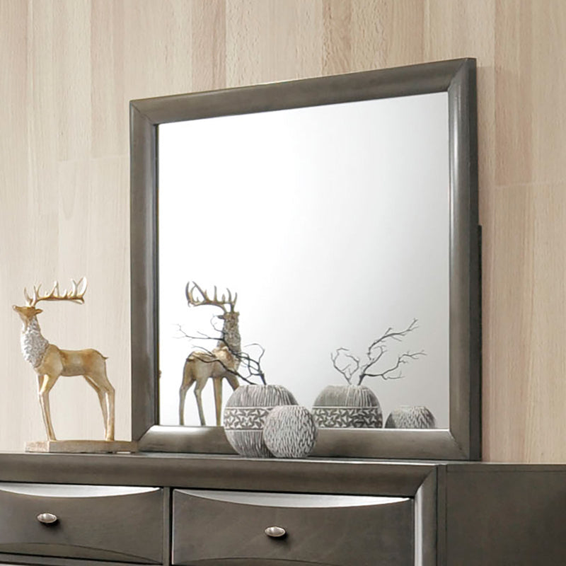 Zosimo Gray 5 Pc. Queen Bedroom Set w/ 2NS