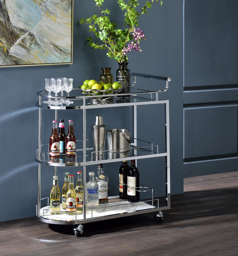 Inyo Kitchen Island & Serving Cart