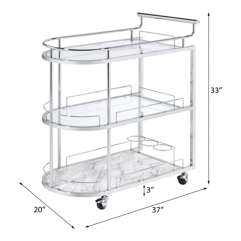 Inyo Kitchen Island & Serving Cart
