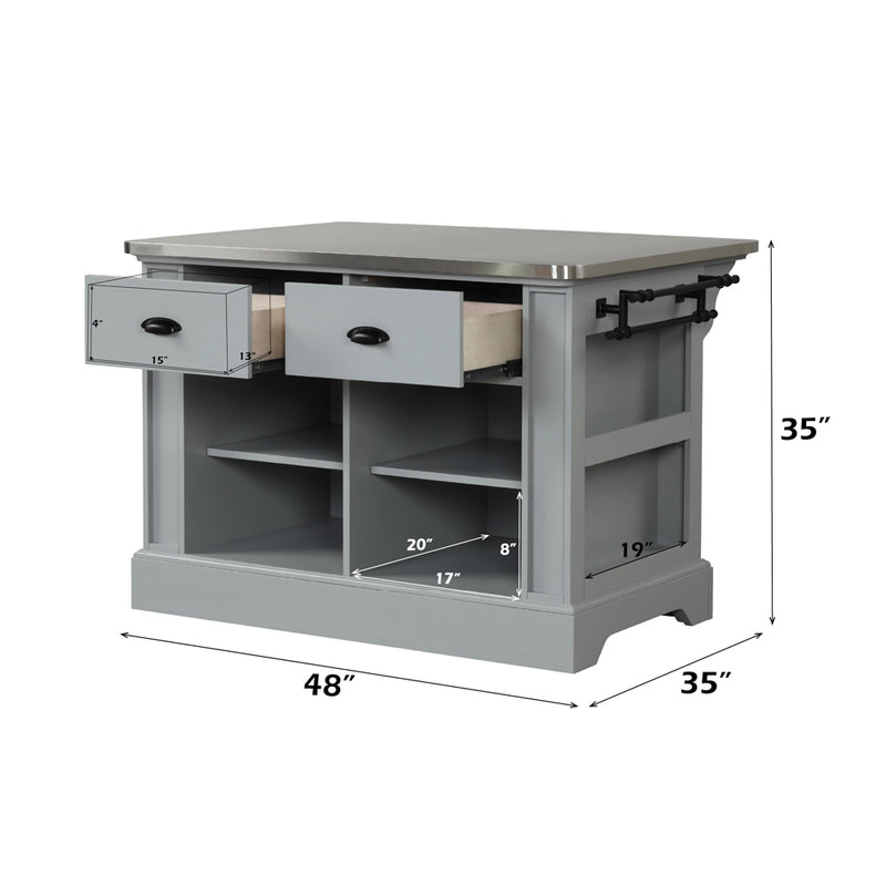 Urrur Kitchen Island & Serving Cart