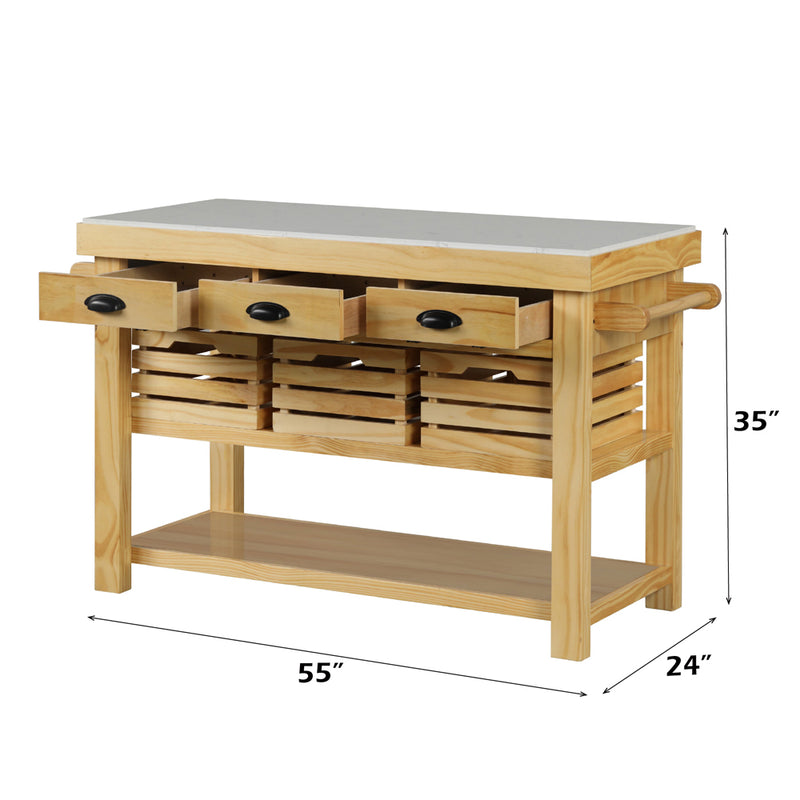 Grovaam Kitchen Island & Serving Cart