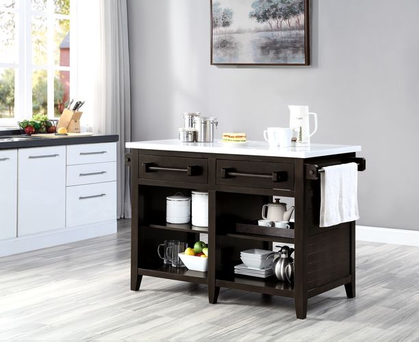 Darwid Kitchen Island & Serving Cart