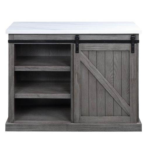 Gauri Kitchen Island & Serving Cart