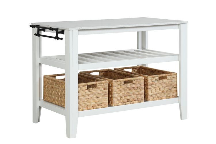 Sezye Kitchen Island & Serving Cart