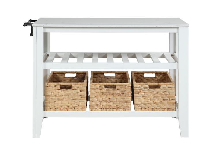 Sezye Kitchen Island & Serving Cart