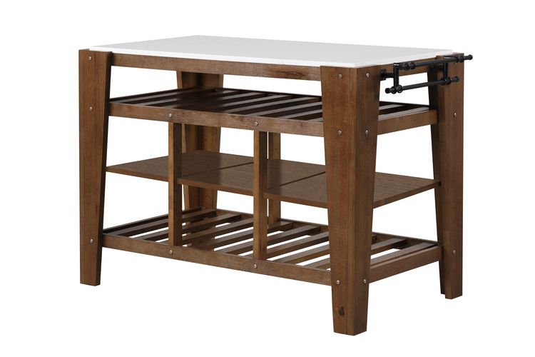 Alaroa Kitchen Island & Serving Cart