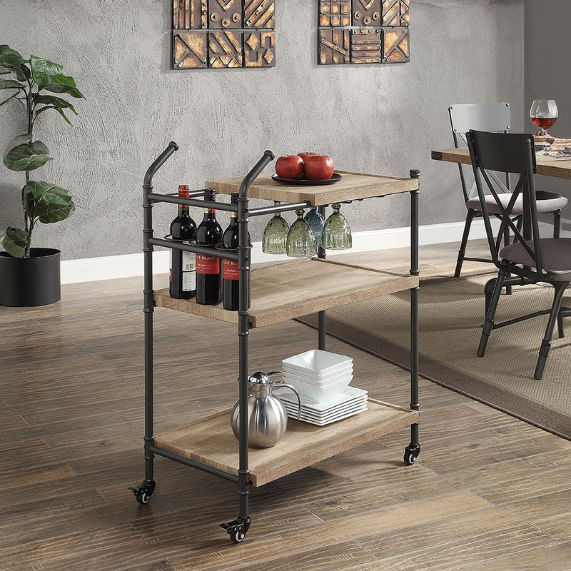 Brantley Kitchen Island & Serving Cart