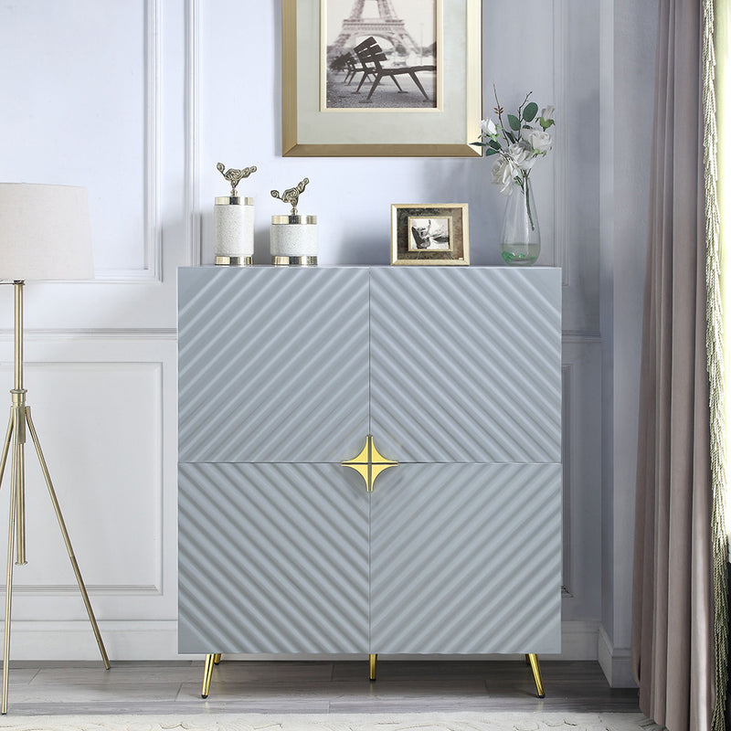 Gaines Console & Art Decor