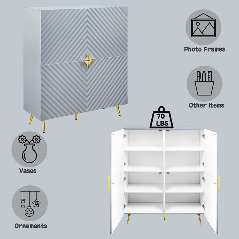 Gaines Console & Art Decor