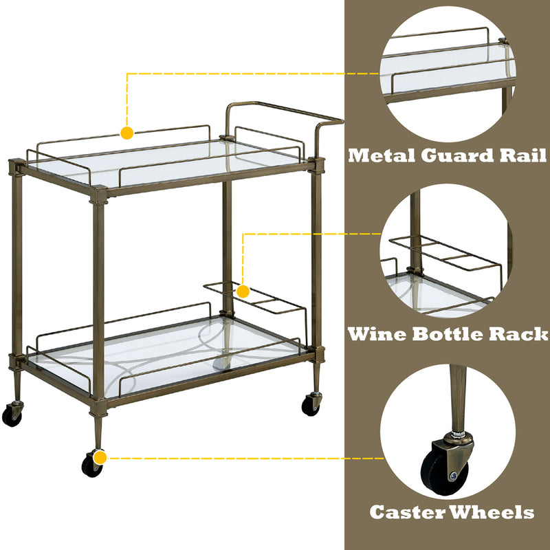 ADITYA Kitchen Island & Serving Cart