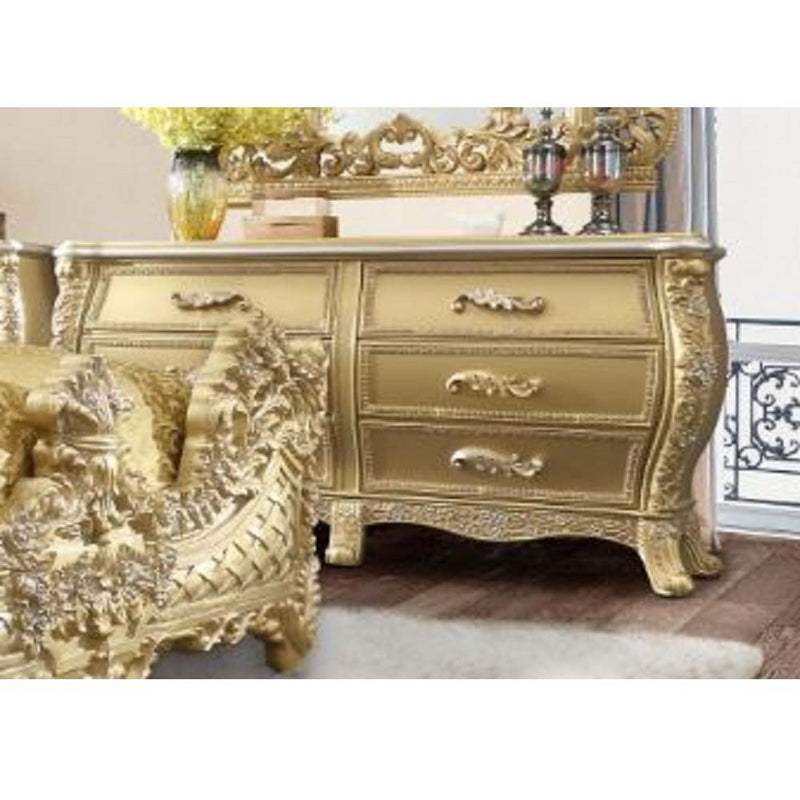 Cabriole Dresser & Mirror
