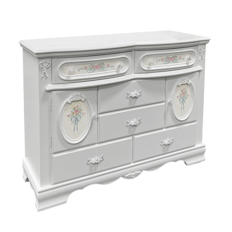 Flora Dresser & Mirror