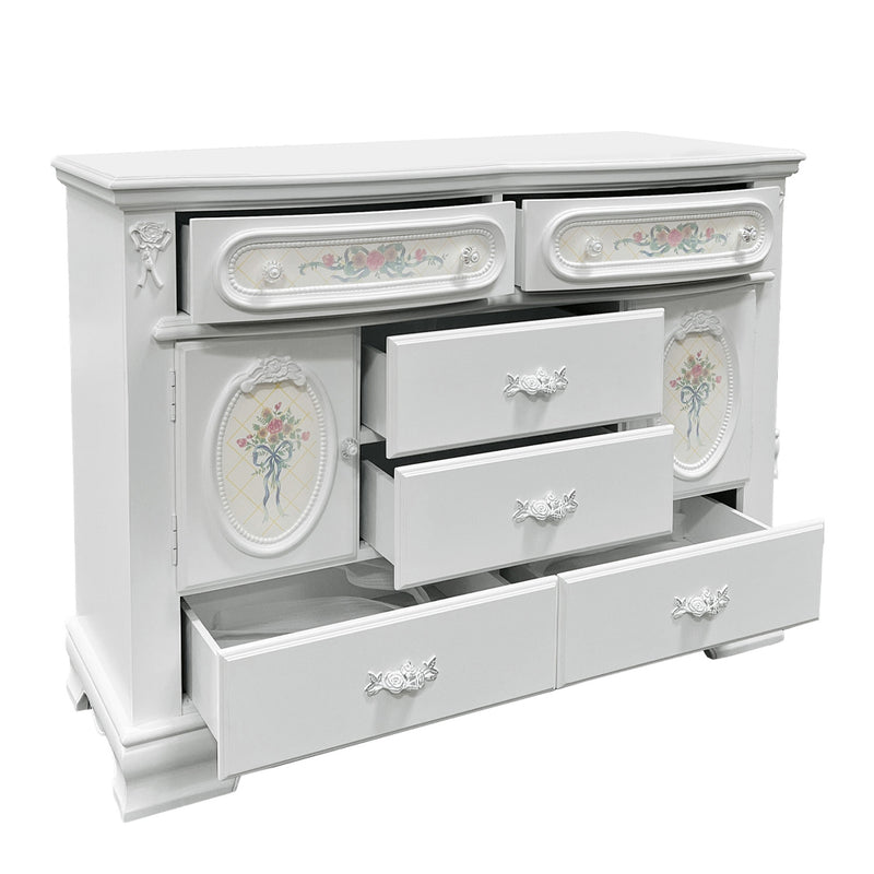 Flora Dresser & Mirror