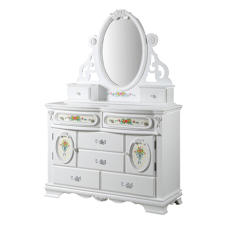 Flora Dresser & Mirror