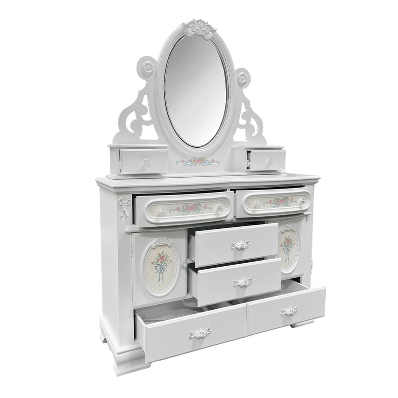 Flora Dresser & Mirror