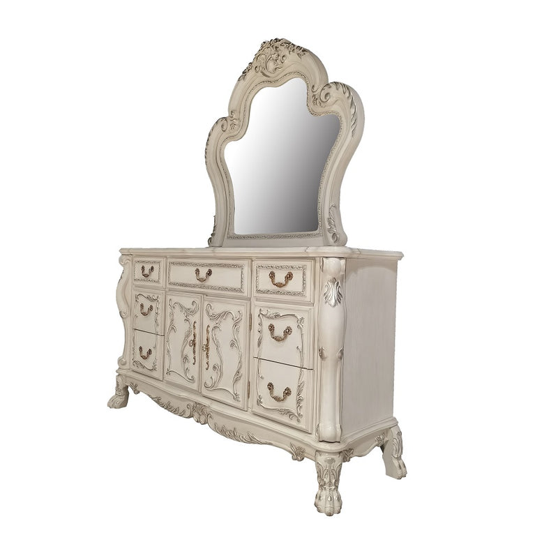 Dresden Dresser & Mirror