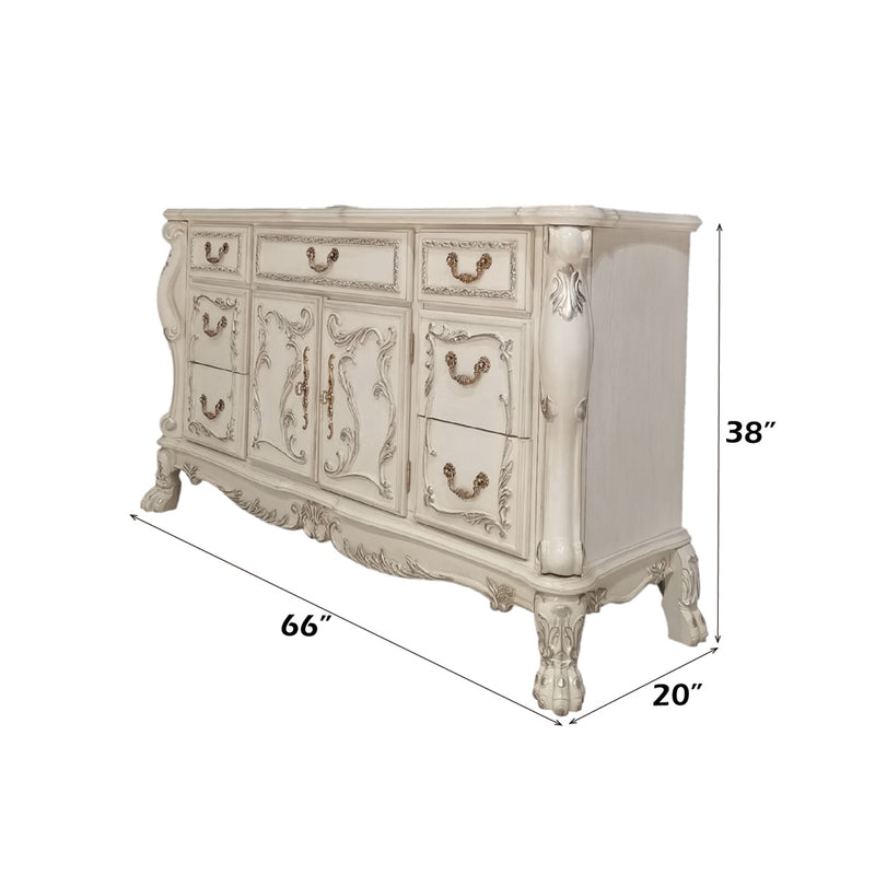 Dresden Dresser & Mirror