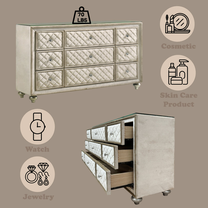 Lucienne Dresser & Mirror