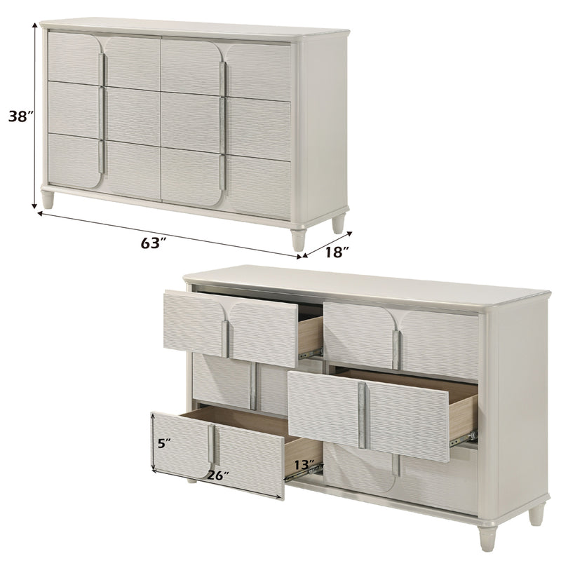 Laveda Dresser & Mirror