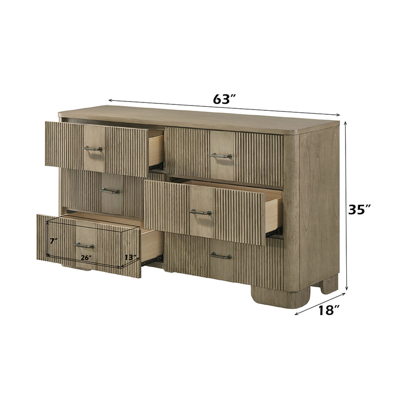 Lakkari Dresser & Mirror