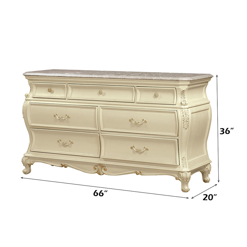 Chantelle Dresser & Mirror