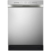 Midea: 24" Front Control Dishwasher, 52 dBA, Hybrid Tub - Stainless (MDF24P1BST)