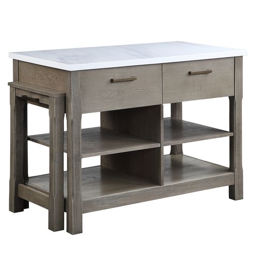 Feivel Kitchen Island & Serving Cart