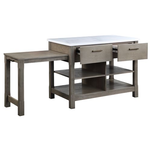 Feivel Kitchen Island & Serving Cart
