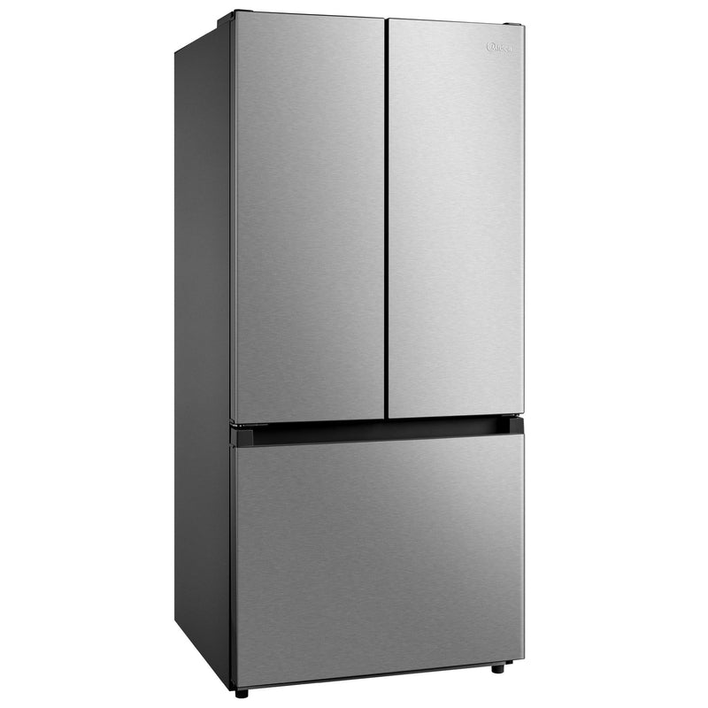 Midea: 18 CF French Door, 30" Wide, Non-Dispense **Stainless**