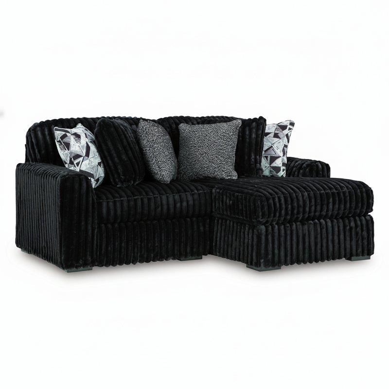 Midnight-Madness 2-Piece Sectional with Chaise