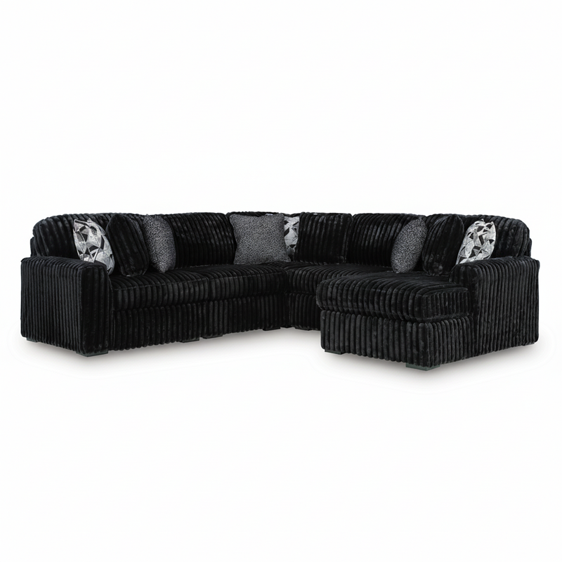 Midnight-Madness 6-Piece Sectional with Chaise