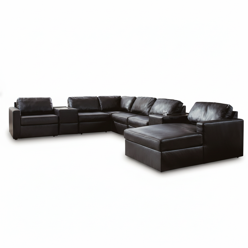 Modmax II 8-Piece Sectional with Chaise and Audio Consoles