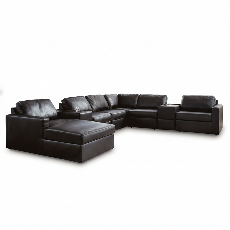 Modmax II 8-Piece Sectional with Chaise and Audio Consoles