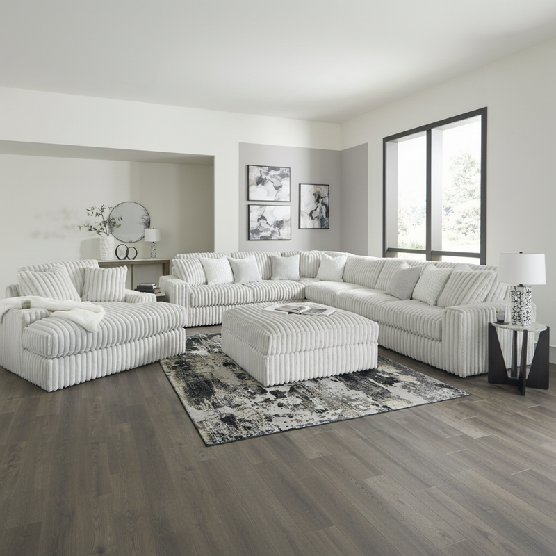 Stupendous 2-Piece Sectional with Chaise