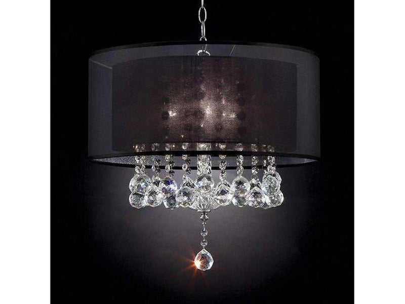 ivy Chrome Ceiling Lamp