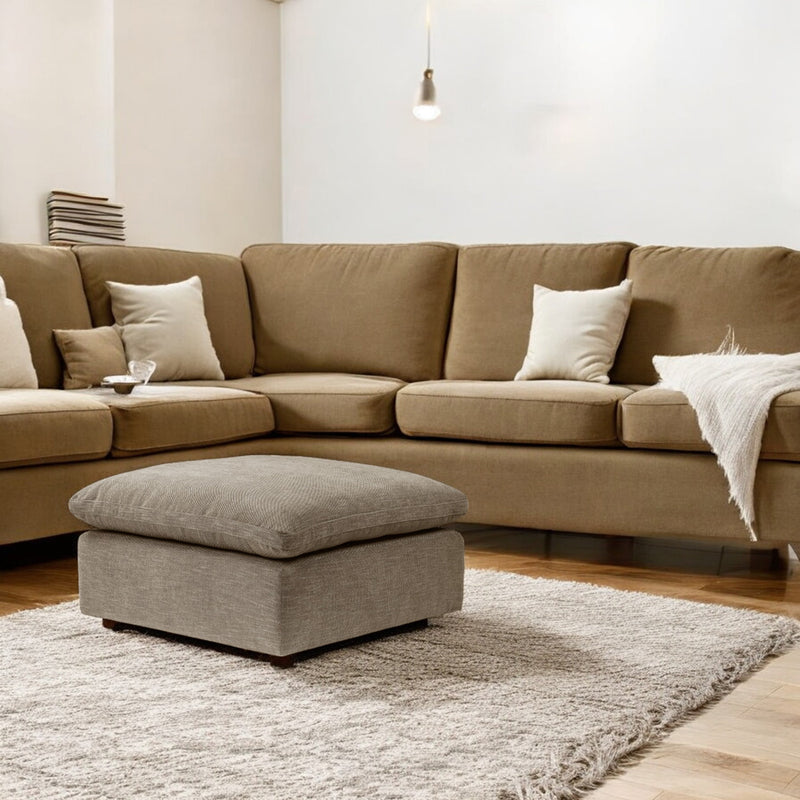 Naveen Bench & Ottoman