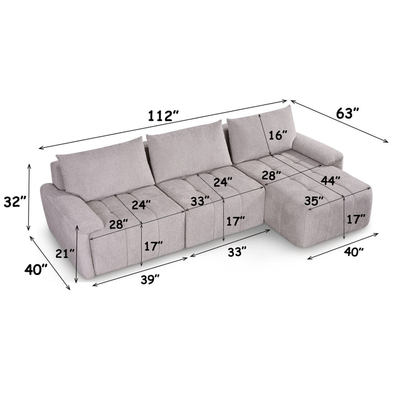 Dorcas Sectional