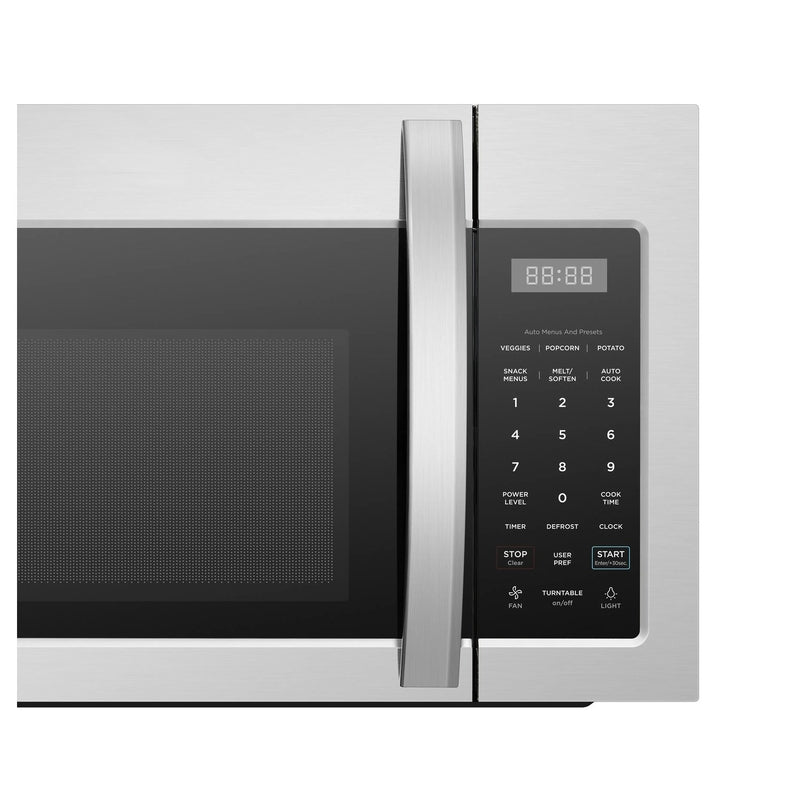 Midea: 1.7 CF Over-the-Range Microwave - Stainless