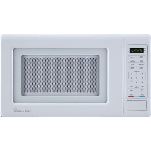 Magic Chef: 0.7 Cu Ft Countertop 700 Watt Digital Touch - White