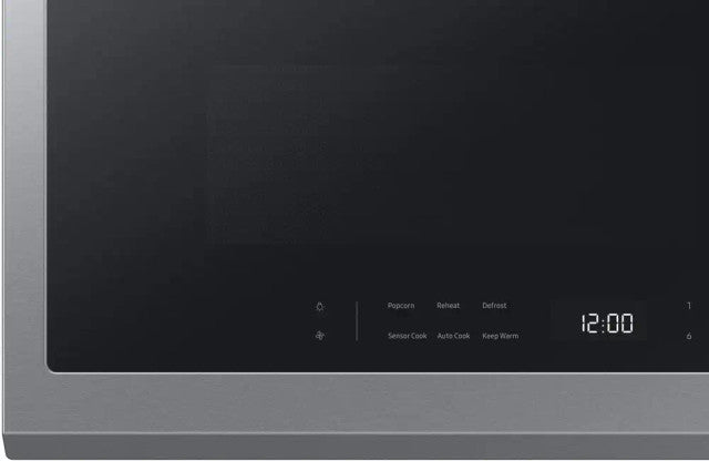 Samsung: 30" Bespoke Smart Over the Range Microwave 2.1 cu. ft. - Stainless Steel (ME21DG6300SR)