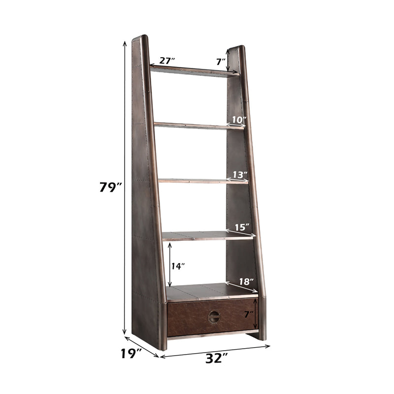 Brancaster Bookshelf & File Cabinet