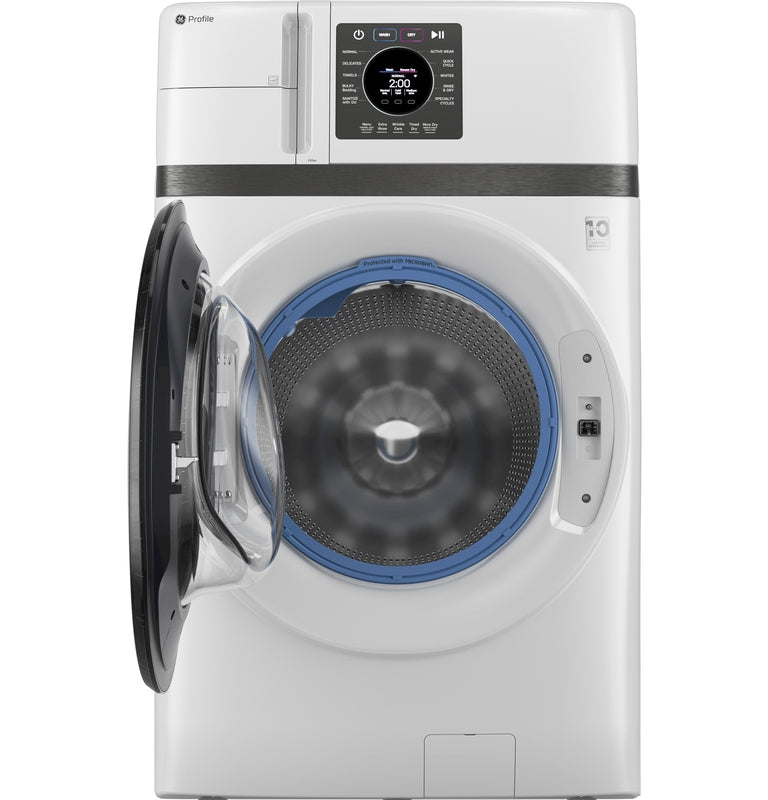 GE: Profile 4.6 cu. ft. Capacity UltraFast Combo with Ventless Inverter Heat Pump Washer/Dryer