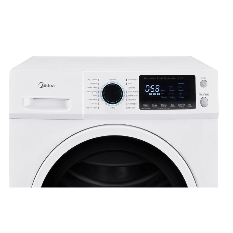 Midea: 2.7 CF All-In-One Washer & Dryer Combo